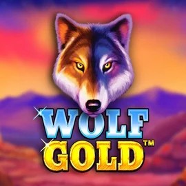 Wolf Gold logo – Slots by Pragmatic Play at Lanista Casino